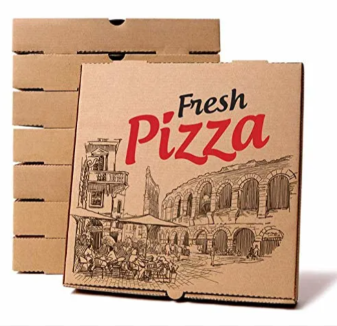 Pizza Boxes Prize without Printed - 12 Inch - 50/Pack