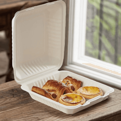 8"x8" Bagasse Box - novapkg