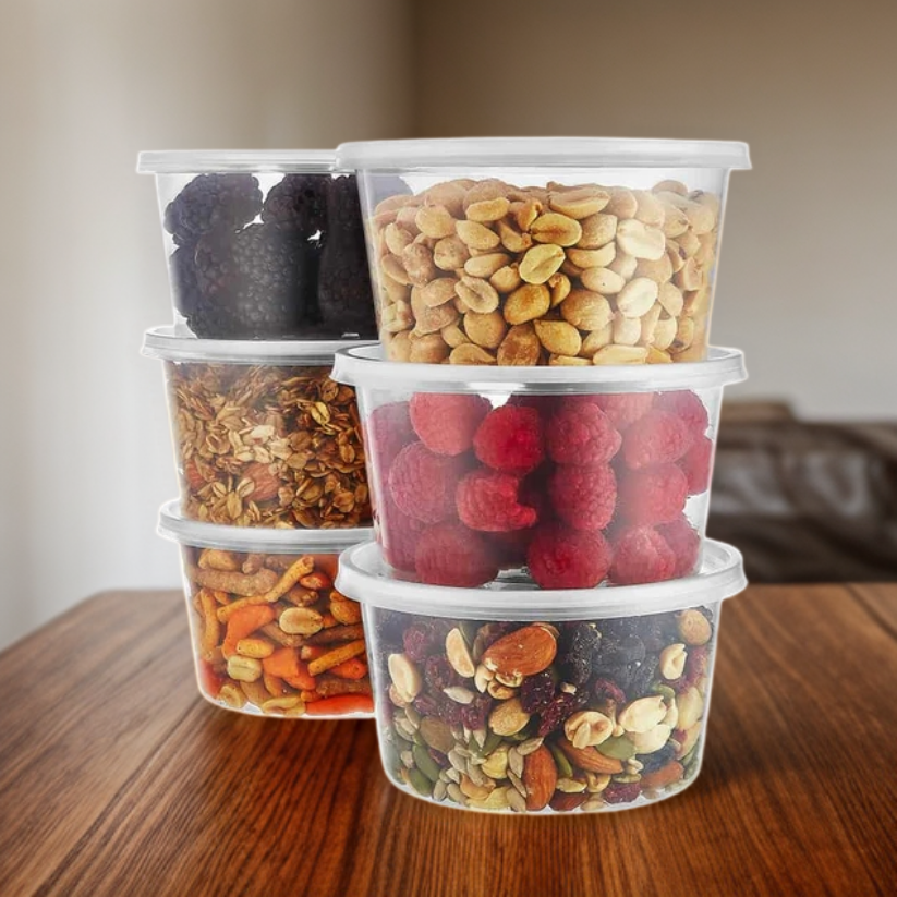 TWINPAK 500-115 16OZ CLEAR DELI CONT. 500/CS