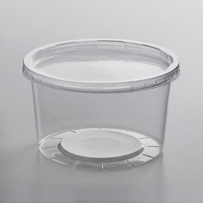 TWINPAK 500-115 16OZ CLEAR DELI CONT. 500/CS
